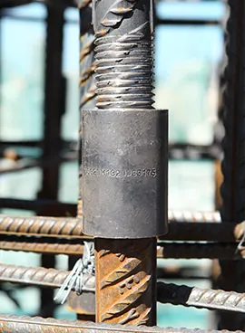 Steel coils in the warehouse