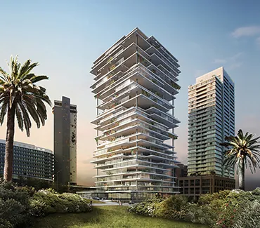 Reinforced concrete high-rise project