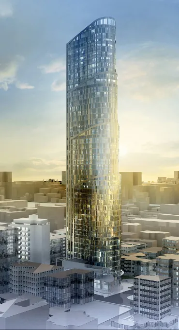 Tower construction project